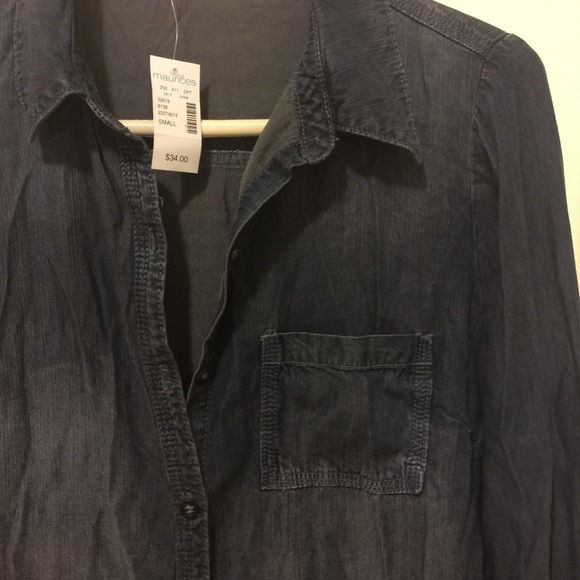 ❤️❤️❤️Maurice’s button up/Down long sleeve ❤️❤️❤️ - Picture 6 of 7